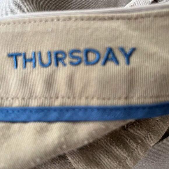 BONOBOS Stretch Weekday Warrior Dress Pants, Thursday True Khaki size 36/36 - Picture 8 of 9